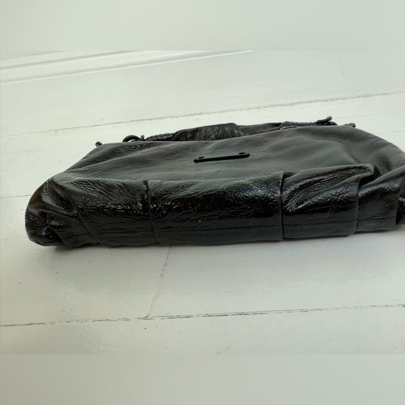 Michael Kors Black Leather Chain Shoulder Bag. - Picture 9 of 12